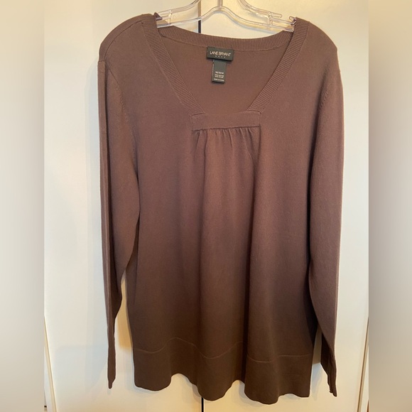 Lane Bryant women’s brown sweater, size 18/20 - Picture 1 of 6